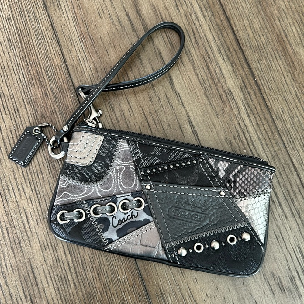 Authentic Coach Wristlet